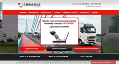 Desktop Screenshot of chemgaz.pl